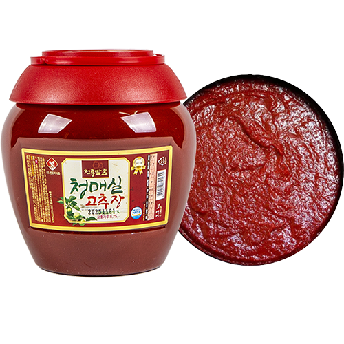 진조미 청매실 태양초고추장3.2kg 무료배송
